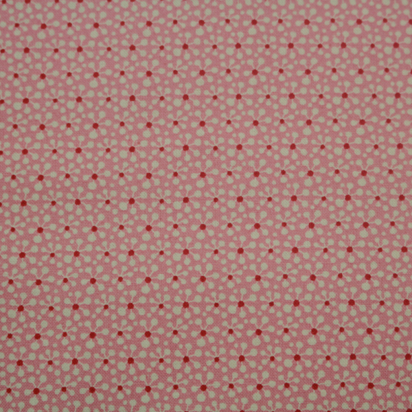 Baumwollstoff / Druckstoff Tilda Pollen Pink Spring Diaries